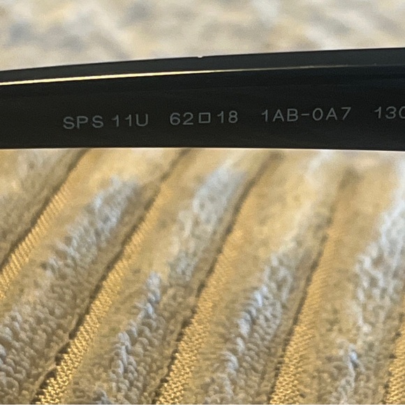 Prada men sunglasses sps 11u made in Italy Black - Picture 7 of 8